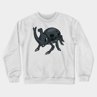 Kawaii rhinoceros beetle Crewneck Sweatshirt